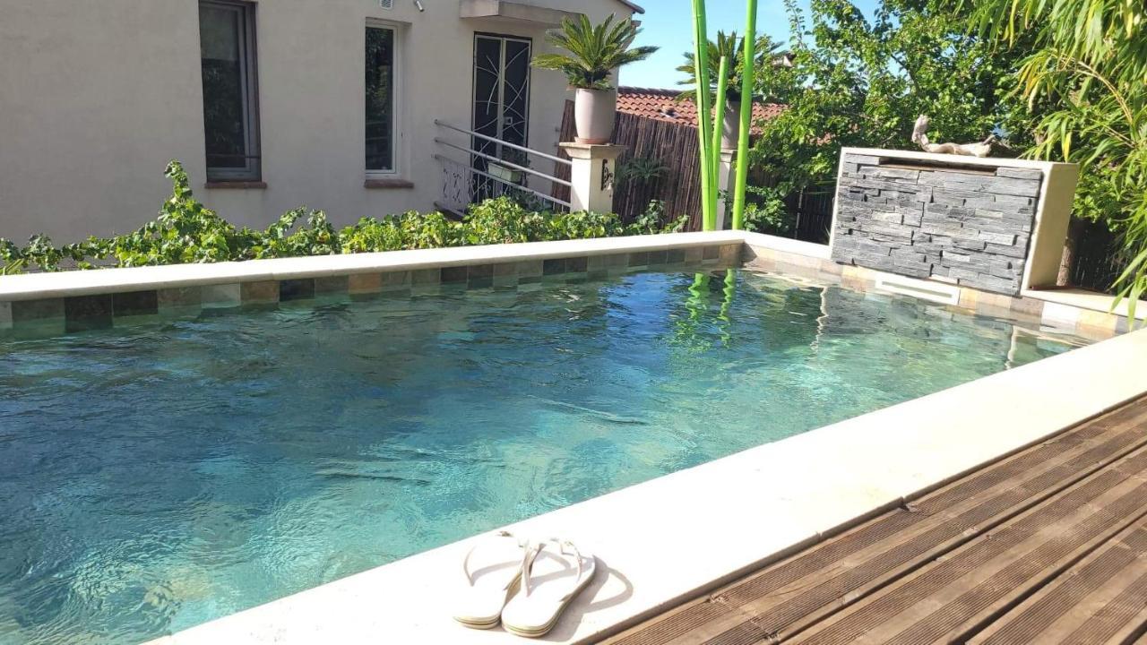 Logement De Charme Avec Piscine Et Jacuzzi Carnoules (Var) Exterior foto