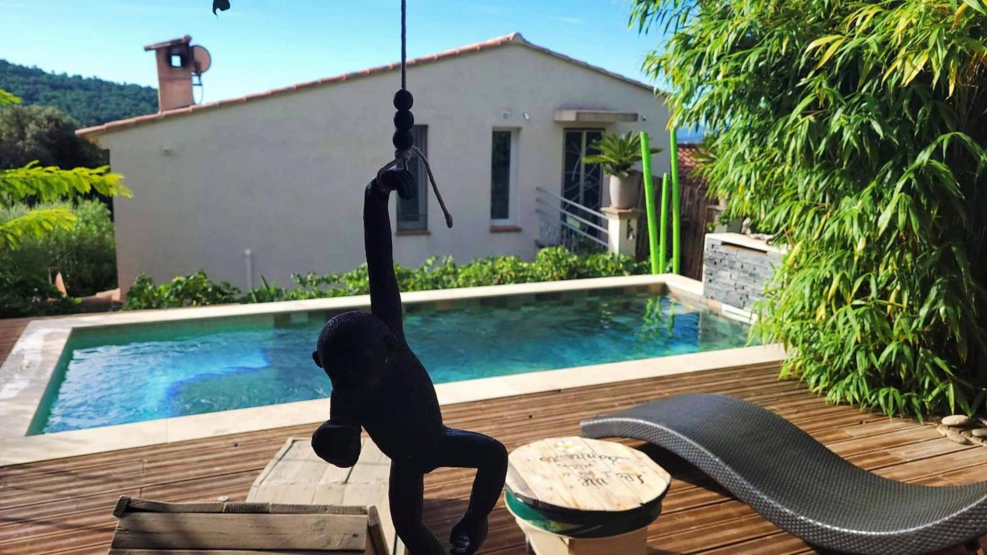 Logement De Charme Avec Piscine Et Jacuzzi Carnoules (Var) Exterior foto